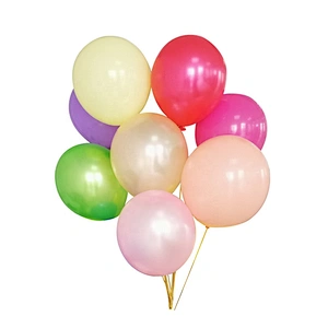 Various Different Kinds and Size of Metal Metllic Color Helium Latex Party Decoration Supplies Balloon Ballon with Variety Type