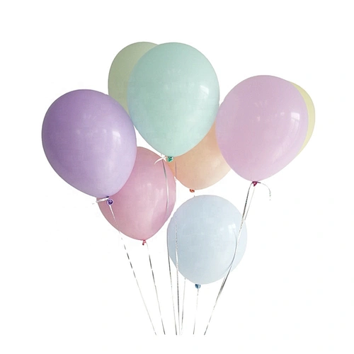 Latex Round Custom Assorted Color Pastel Macaroon Ballon Balloons Set