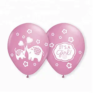 Baby Shower Decorations Party Globos Gift Latex Air Helium Balon Babyshower Balloon Ballon It's A Boy Its A Girl for Baby Shower