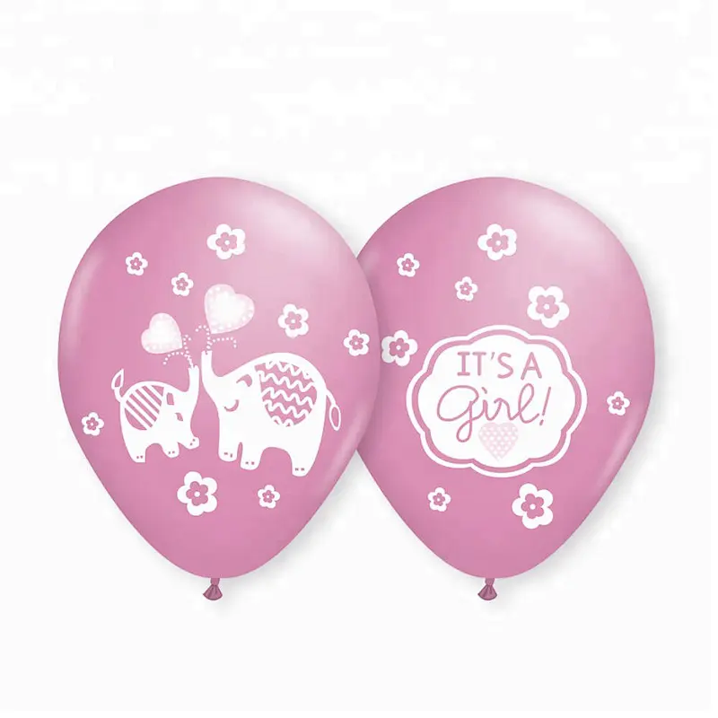 Baby Shower Decorations Party Globos Gift Latex Air Helium Balon Babyshower Balloon Ballon It's A Boy Its A Girl for Baby Shower