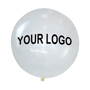 Hot Sell Cutomise 1 Colour 2 3 4 Multi Color Printed Logo Ballon Giant Rubber Latex 18 36inch 90 cm Colorful Round Balloon