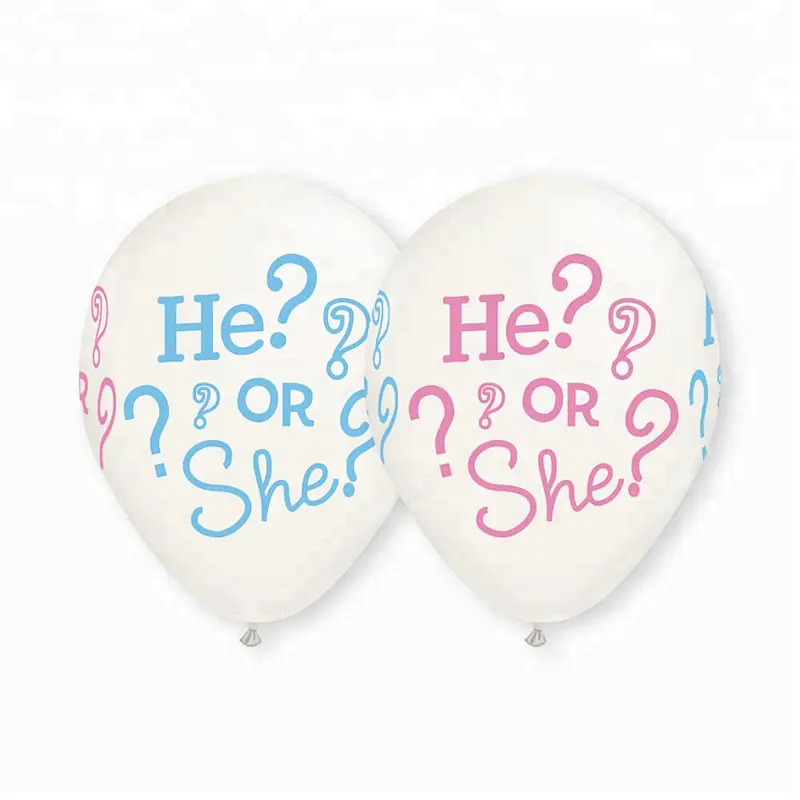 Baby Shower Decorations Party Globos Gift Latex Air Helium Balon Babyshower Balloon Ballon It's A Boy Its A Girl for Baby Shower