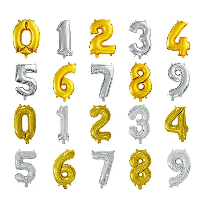 Party 30 inch 40inch Number Ballon Foil Snake Giraffe Animal Shaped Number Balloon