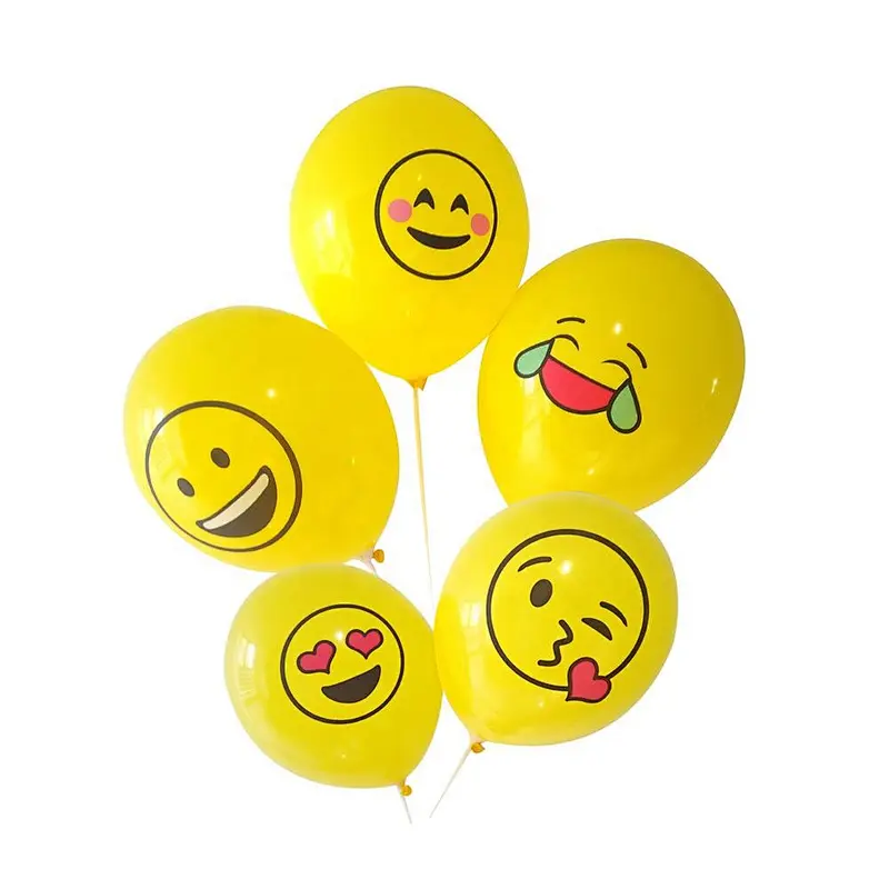 Festival Mini Small 9 Printing Decoration Toy Red Latex Round Full Color Cloud Digital Leopard Pirate Slogan Printed Balloon
