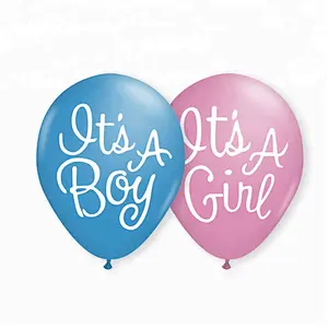 Wholesale Baby Helium Latex Balloon Its a Boy Ballon Its a Girl