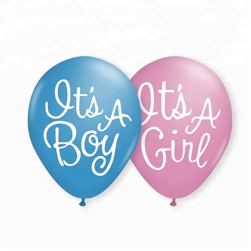 Wholesale Baby Helium Latex Balloon Its a Boy Ballon Its a Girl