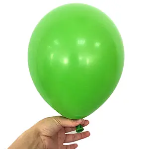 Jumbo 10inch 1.8 grams and 12inch 2.8g Thick Natural Latex Ballon Round Standard Metallic Pearl White Red Party Balloon in Bulk