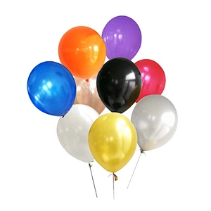 Giant Party Hanging Decoration 12inch 3.2g Rose Gold Metallic Latex Balloon