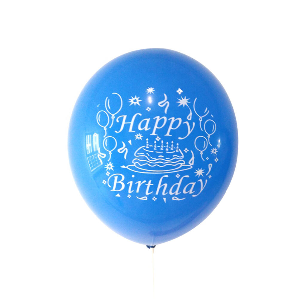 Custom Screen Printed Logo Balon 12inch Round Pearlized Pearl Ballon Metallic Gold Latex balloon for Party with Printing Bag
