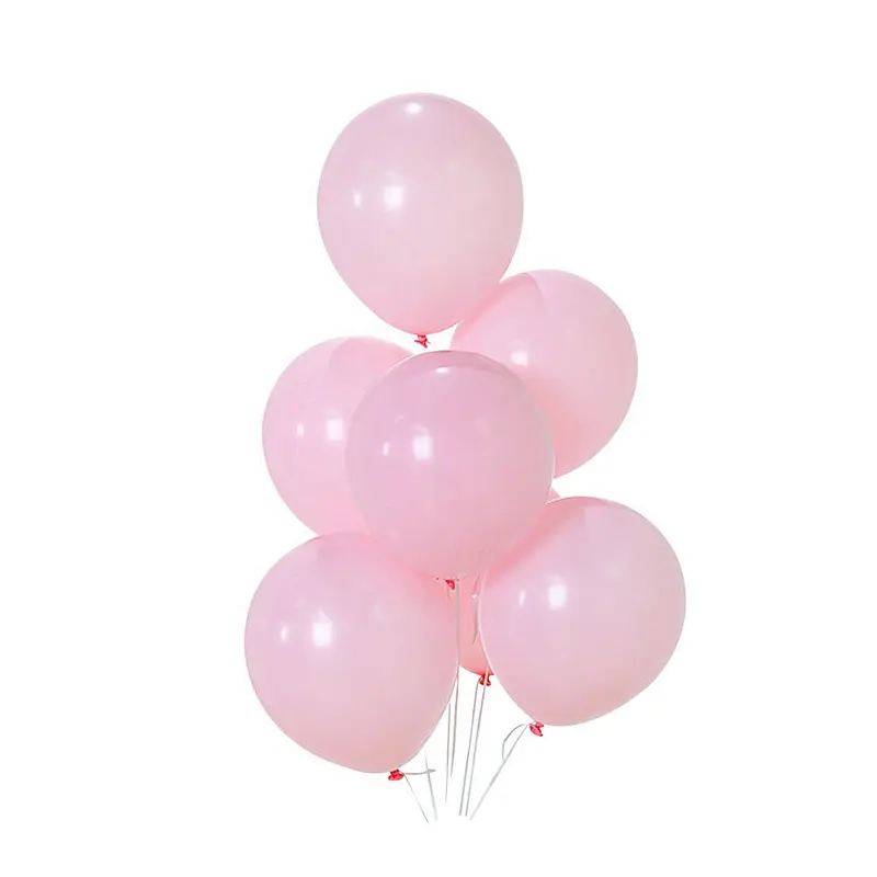 Hot Sale EN71 Ballon Fill Helium Round Baby Pink Latex Free Balloons Walmart