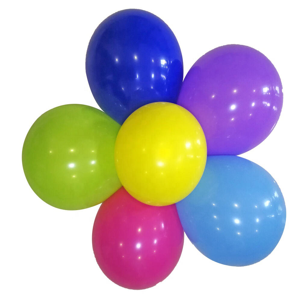 Christmas Mini Small Round Shape 5 inch Latex Helium Decoration Ballons Balloon