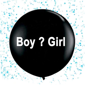 Kid Birthday Party Baby Shower Decorations Favors Ballon Premium 18 36inch Gold Blue Pink Gender Reveal Confetti Balloon set