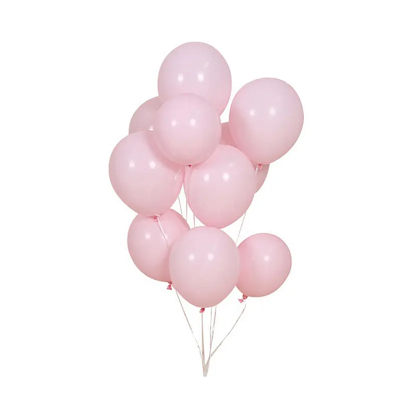 Hot Sale EN71 Ballon Fill Helium Round Baby Pink Latex Free Balloons Walmart