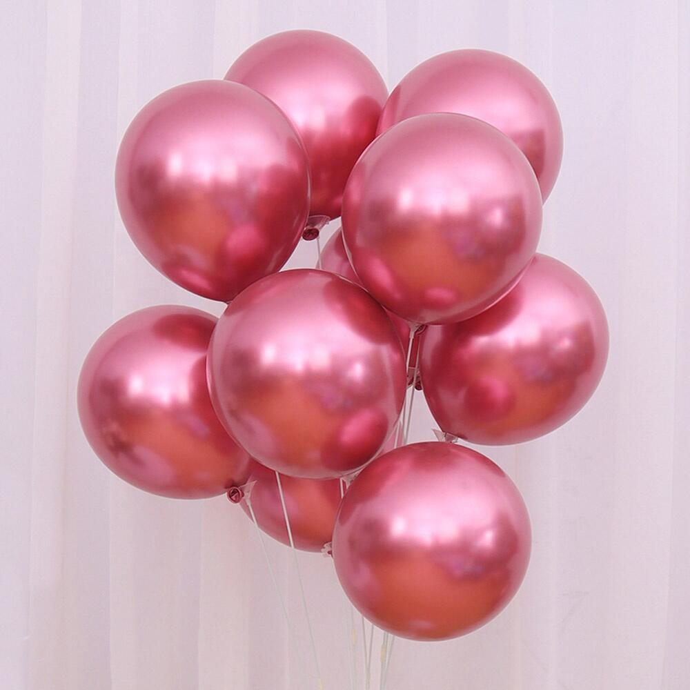 Dazzling Color Latex Deco Ballon Decorate Ornaments Room Kid Birthday Hanging Party Balloon Set