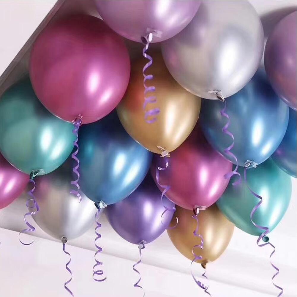 Happy Father's Day Happy Mother's Day Latex Metallic Balloons Ballons Set for Father Mother