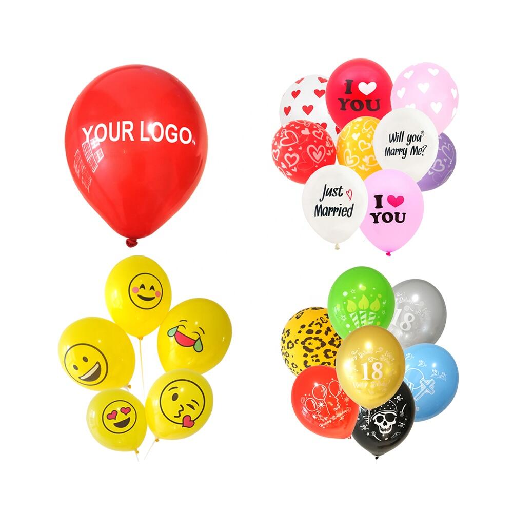 Hot Promotion Round Large Outdoor AD Inflatable Helium Ballon Wedding Decoration Rubber Latex Painted Advertising Air Balloon