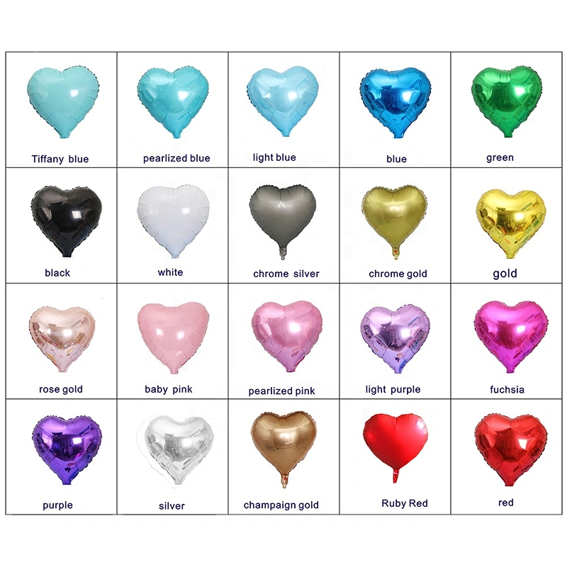 China Wholesale Self Sealing Custom Shaped Mylar Film Material Foil Balloons