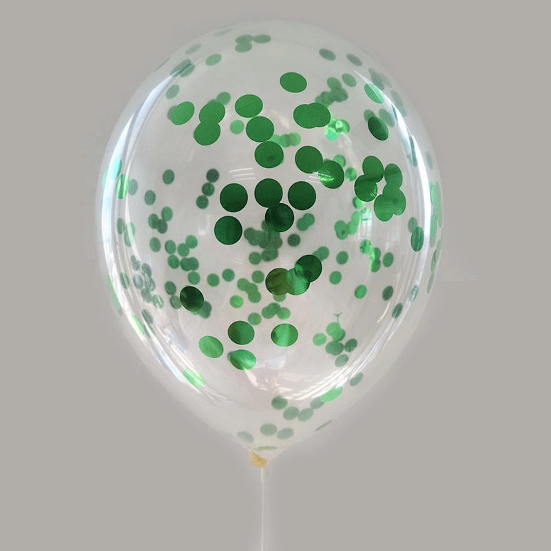 Mini 5 inch Round Shaped Clear Transparent Ballon and 5