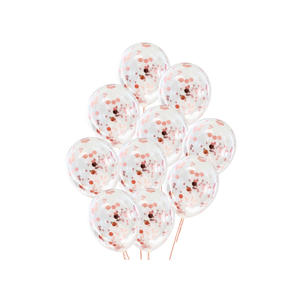 Cheap Giant Celebration Babyshower Gifts Latex Pink and Blue Confetti Globos Boy or Girl Round Ballon Baby Shower Balloon Set