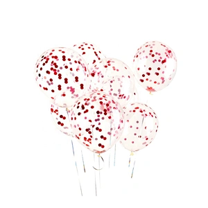 Wholesale Large Giant 36 inch Latex Material Confetti Helium Balloon for Children