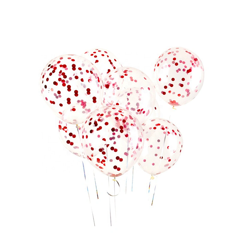 Wholesale Large Giant 36 inch Latex Material Confetti Helium Balloon for Children