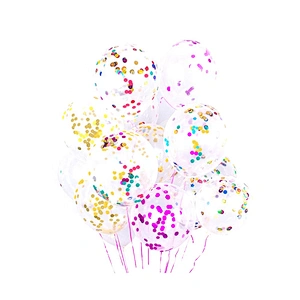 Wholesale Large Giant 36 inch Latex Material Confetti Helium Balloon for Children