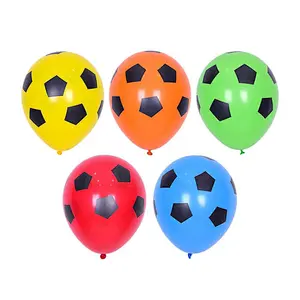 Inflatable Air Helium Floating Special World Cup Party Balon Yay Football Snowflake Flag Printing Printed Latex Ballon Balloon