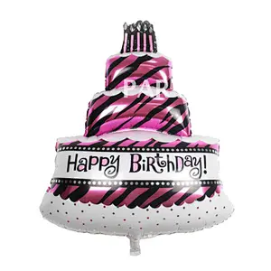 Wholesale Mylar Happy Birthday Foil Balloons Helium Balloons for Kids Party Decorations