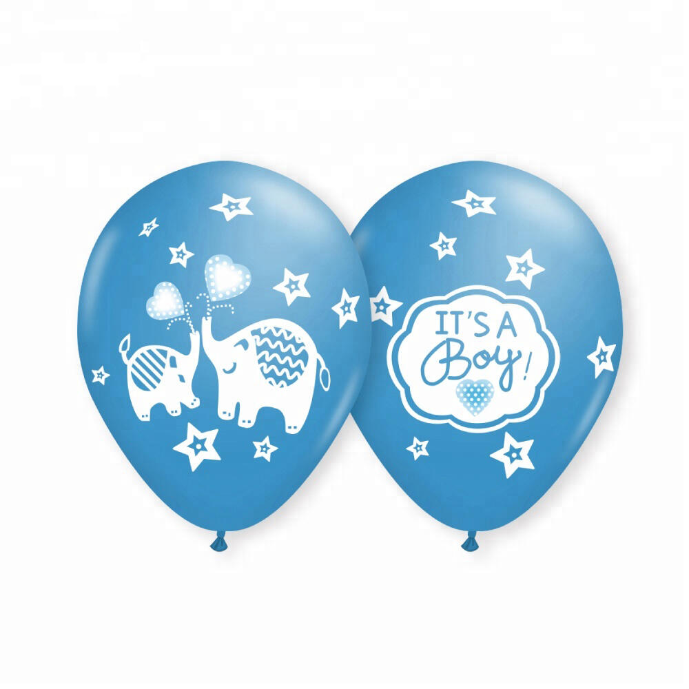Baby Shower Decorations Party Globos Gift Latex Air Helium Balon Babyshower Balloon Ballon It's A Boy Its A Girl for Baby Shower