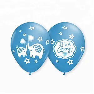 Baby Shower Decorations Party Globos Gift Latex Air Helium Balon Babyshower Balloon Ballon It's A Boy Its A Girl for Baby Shower