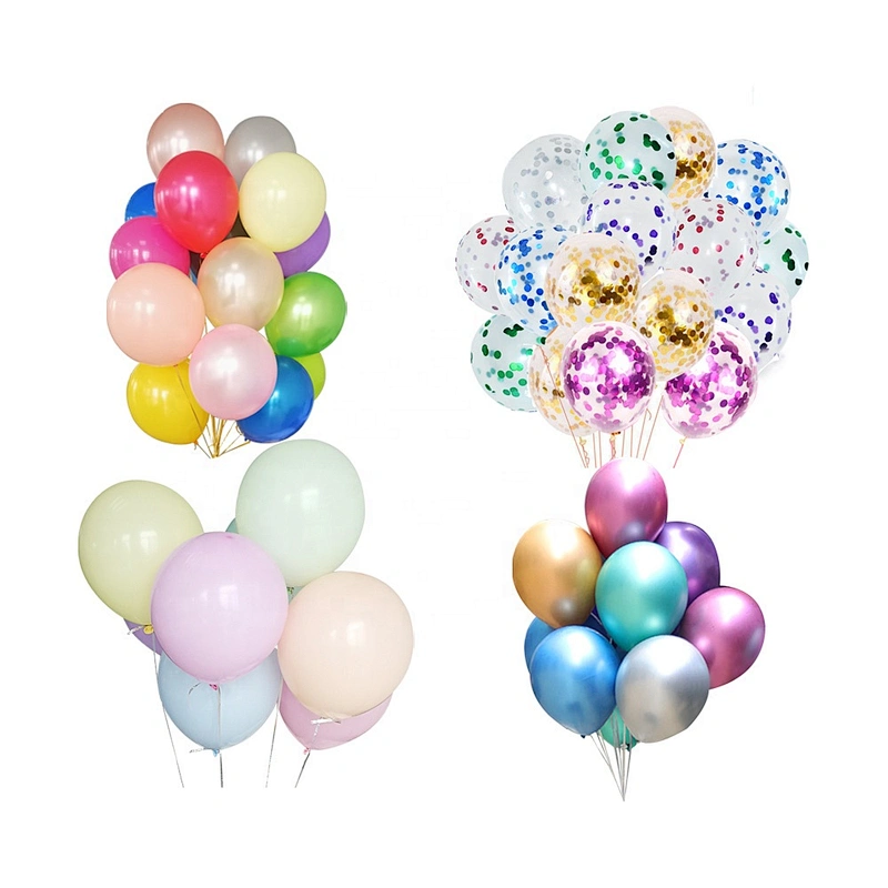 Premium Different Types and Sizes Latex Bridal Shower Ballons Balloons