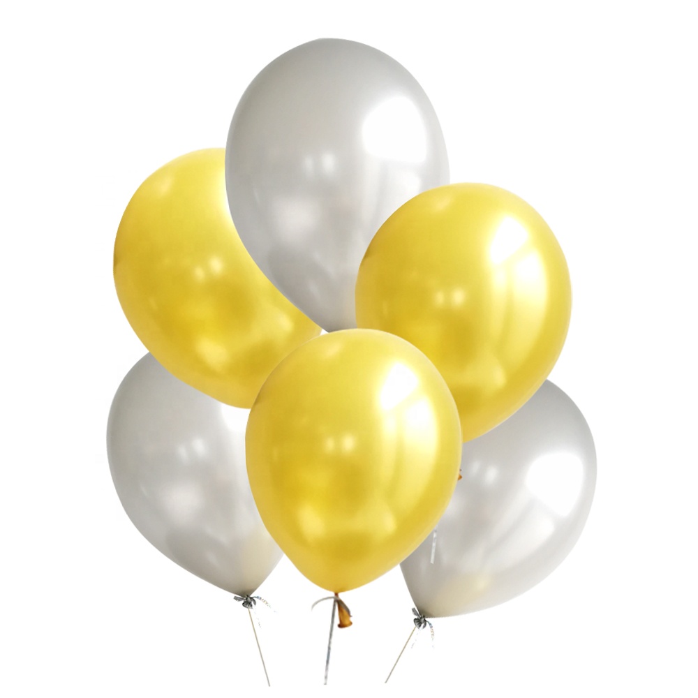 Party Decoration 12inch Matt Latex Globos Navy Dark Baby Blue Red Yellow White Coral Grey Silver Gold and Peach Balloon Ballon