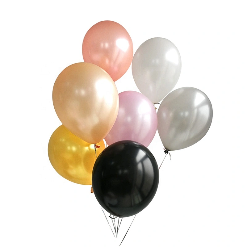 Wholesale Latex Helium Decoration Metallic Balloons Happy Birthday