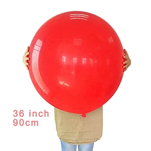 Huge Large Pearl Metallic Gold 36inch 90cm Latex Round Helium Balloons