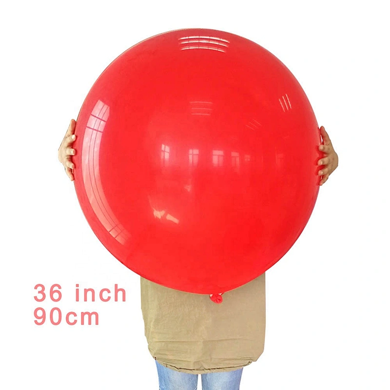 Huge Large Pearl Metallic Gold 36inch 90cm Latex Round Helium Balloons