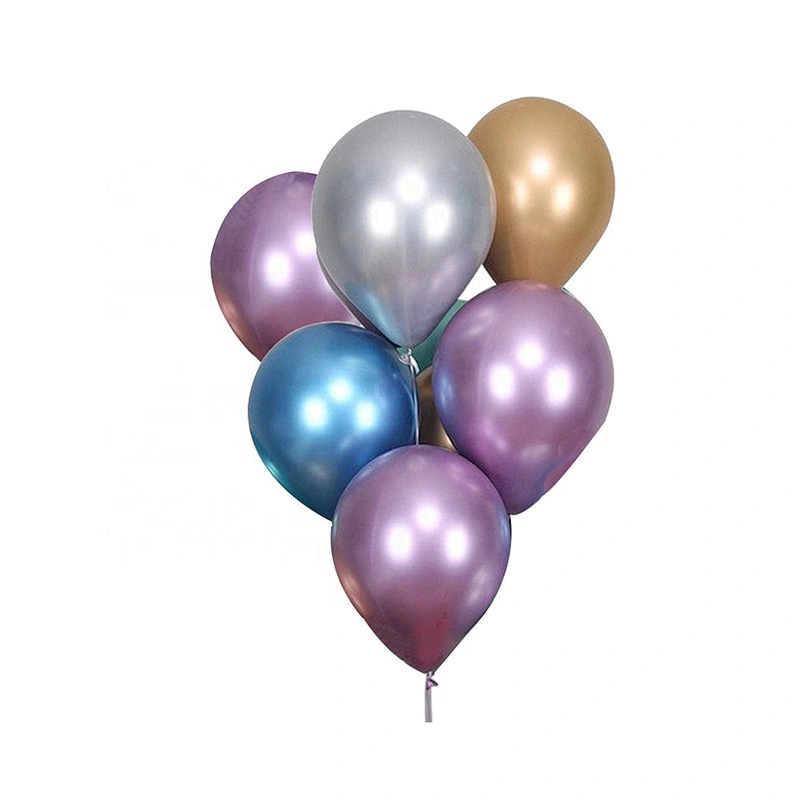 Wholesale Helium Latex Metallic Color Royal Blue Balloons for Party