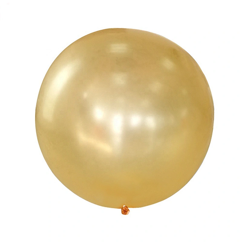 Custom Giant Big Happy Birthday Party Balloon Air Helium Latex Ballon Black Metalic Rose Gold 36 inch Baloon Set