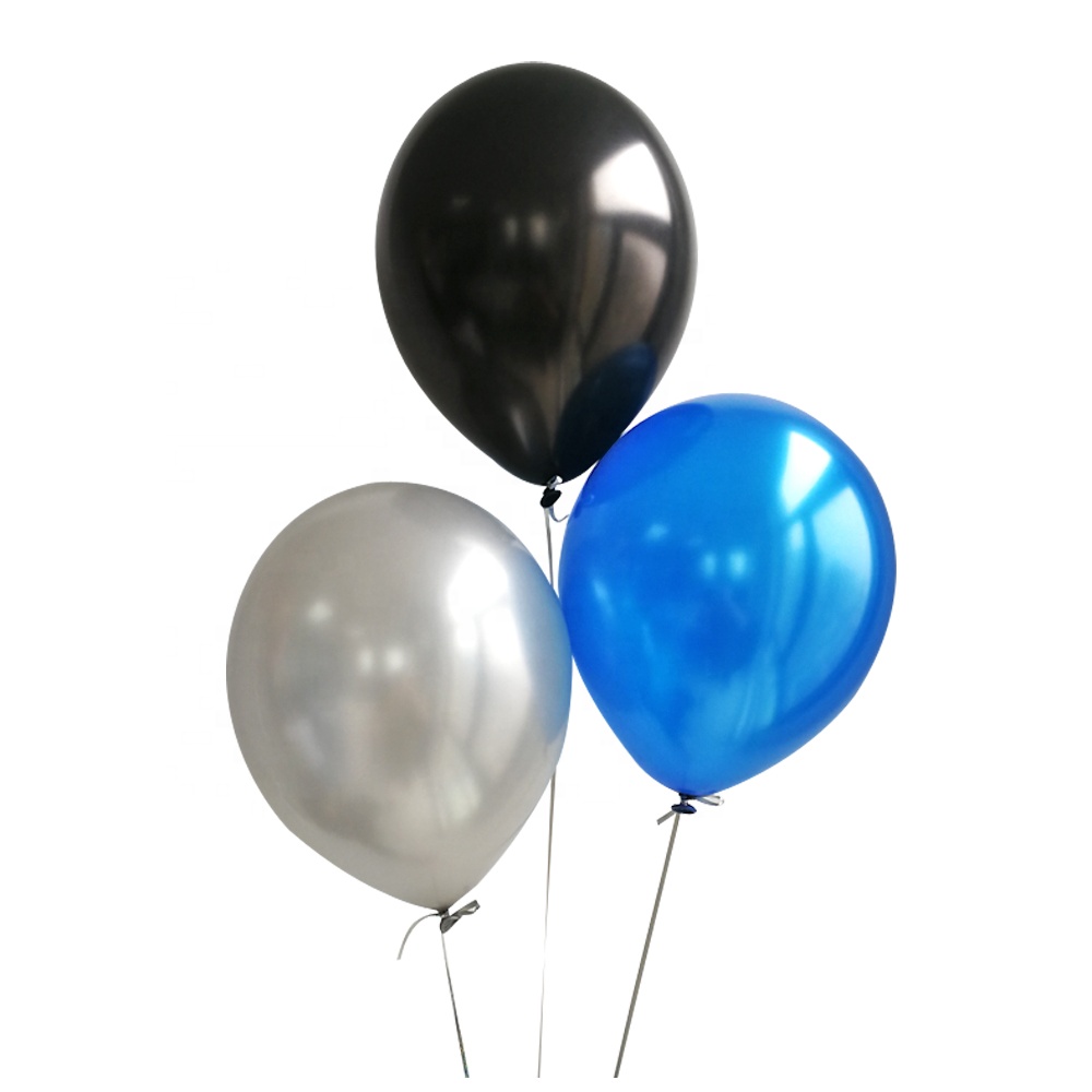 Wholesale Latex Helium Decoration Metallic Balloons Happy Birthday