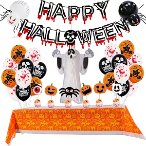 Party Supplies Halloween Paper Bloody Decor Weapons Garland Banner Event Party Supplies Flag Halloween Decoration Sets