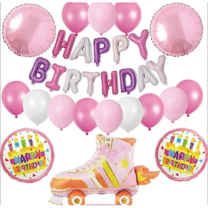 Latex Foil Balloon Party Decorations High Quality Happy Birthday Balloons Set For Birthday Party Decorations