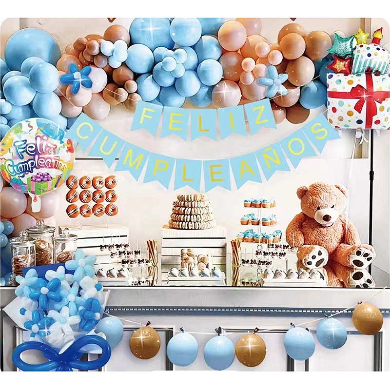 Kids Cartoon Theme Party Decoration Supplies Set Birthday Ballons Party Decorations Set De Globos Happy Birthday Balloons