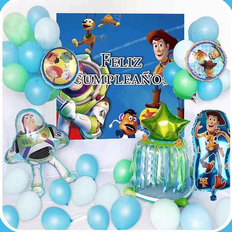 New Design Feliz Cumpleanos Baby Shower Boys&Girls Happy Birthday Balloon Party Decorations Latex Balloon Garland Arch Kit