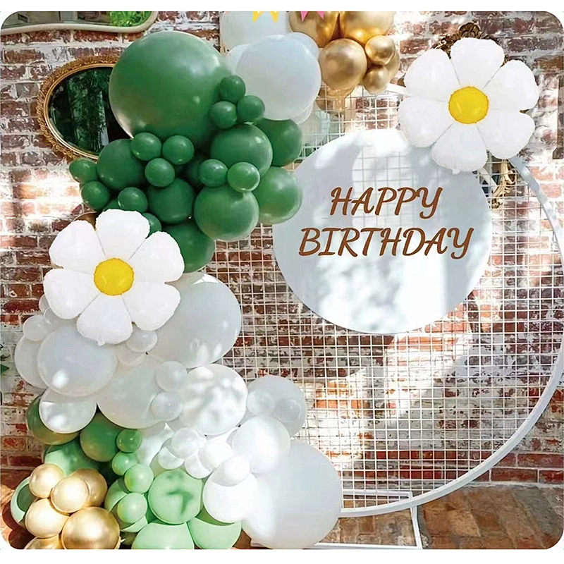 Wholesale Customized Avocado Green Retro Green Latex Balloon Garland Birthday Party Wedding Balloon Decoration Balloons Arch Set