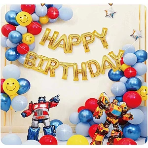 Theme Balloons Arch Kit Kids Happy Birthday Party Balloons Sets Decorations Latex Balloons Garland For Birthday Party