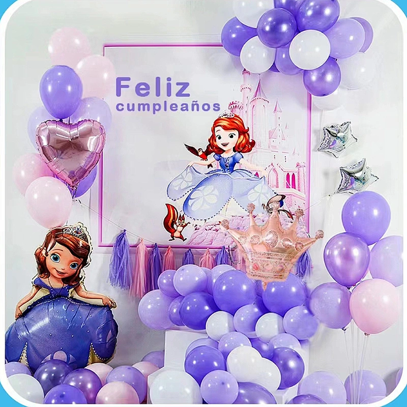 New Design Feliz Cumpleanos Baby Shower Boys&Girls Happy Birthday Balloon Party Decorations Latex Balloon Garland Arch Kit
