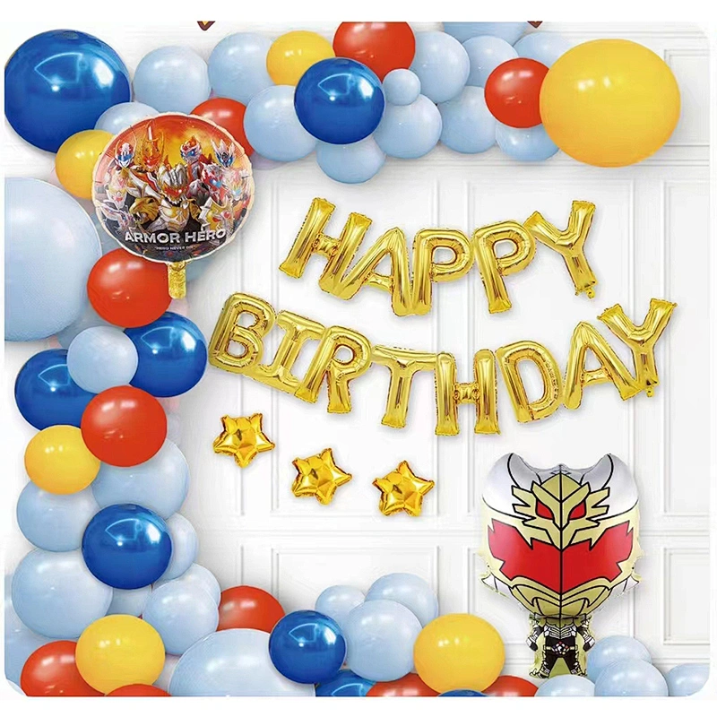 Theme Balloons Arch Kit Kids Happy Birthday Party Balloons Sets Decorations Latex Balloons Garland For Birthday Party