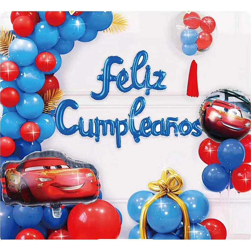 Kids Cartoon Theme Party Decoration Supplies Set Birthday Ballons Party Decorations Set De Globos Happy Birthday Balloons