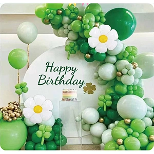 Wholesale Customized Avocado Green Retro Green Latex Balloon Garland Birthday Party Wedding Balloon Decoration Balloons Arch Set