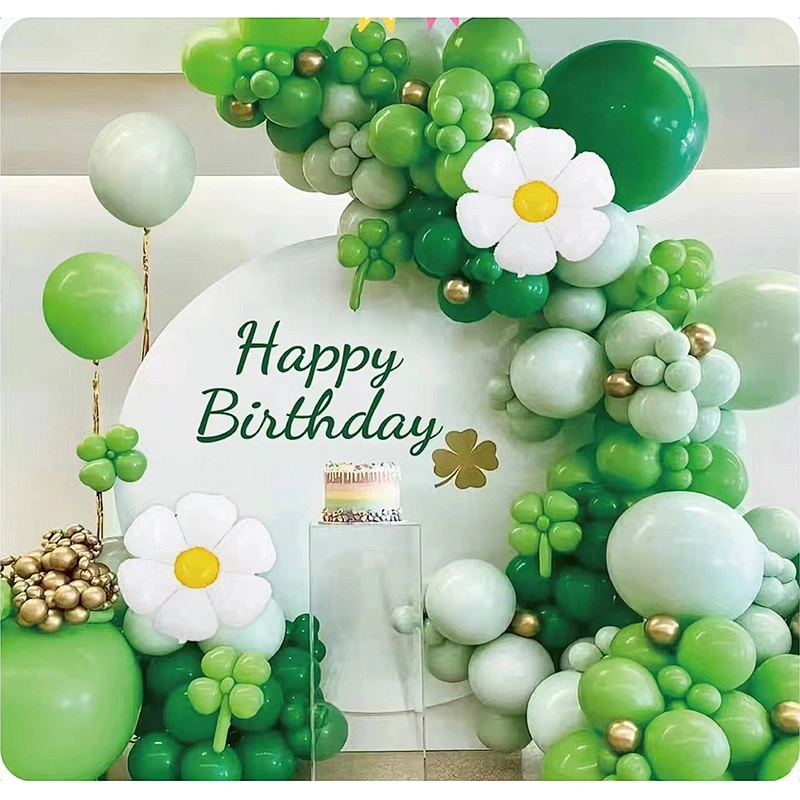 Wholesale Customized Avocado Green Retro Green Latex Balloon Garland Birthday Party Wedding Balloon Decoration Balloons Arch Set