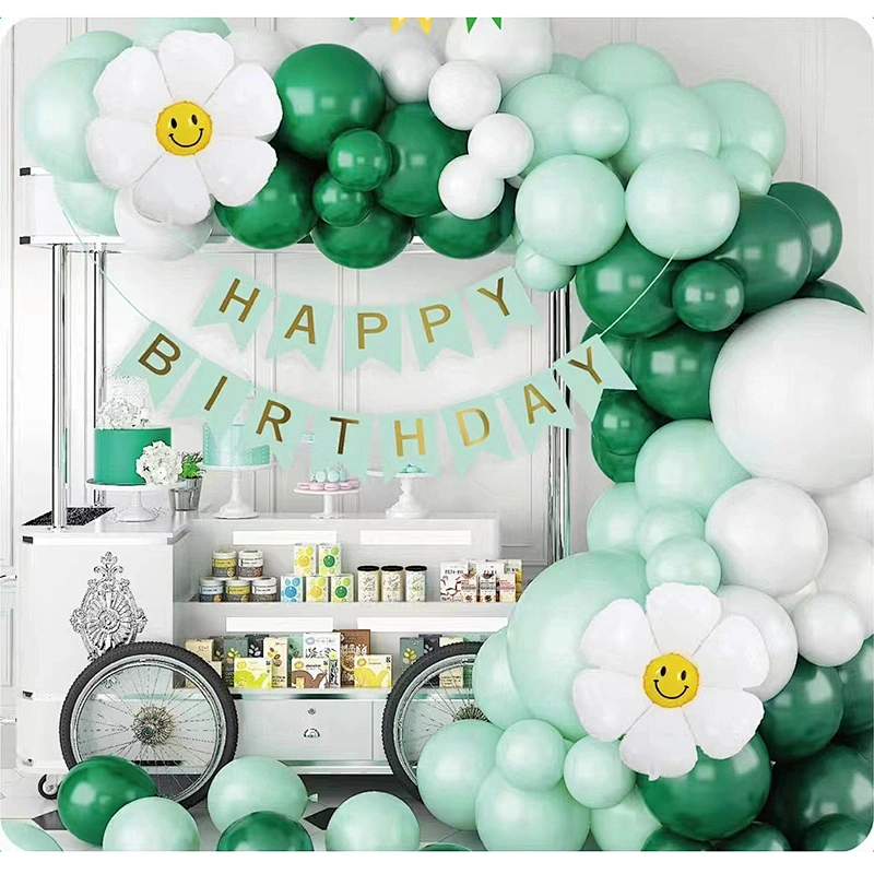 Wholesale Customized Avocado Green Retro Green Latex Balloon Garland Birthday Party Wedding Balloon Decoration Balloons Arch Set